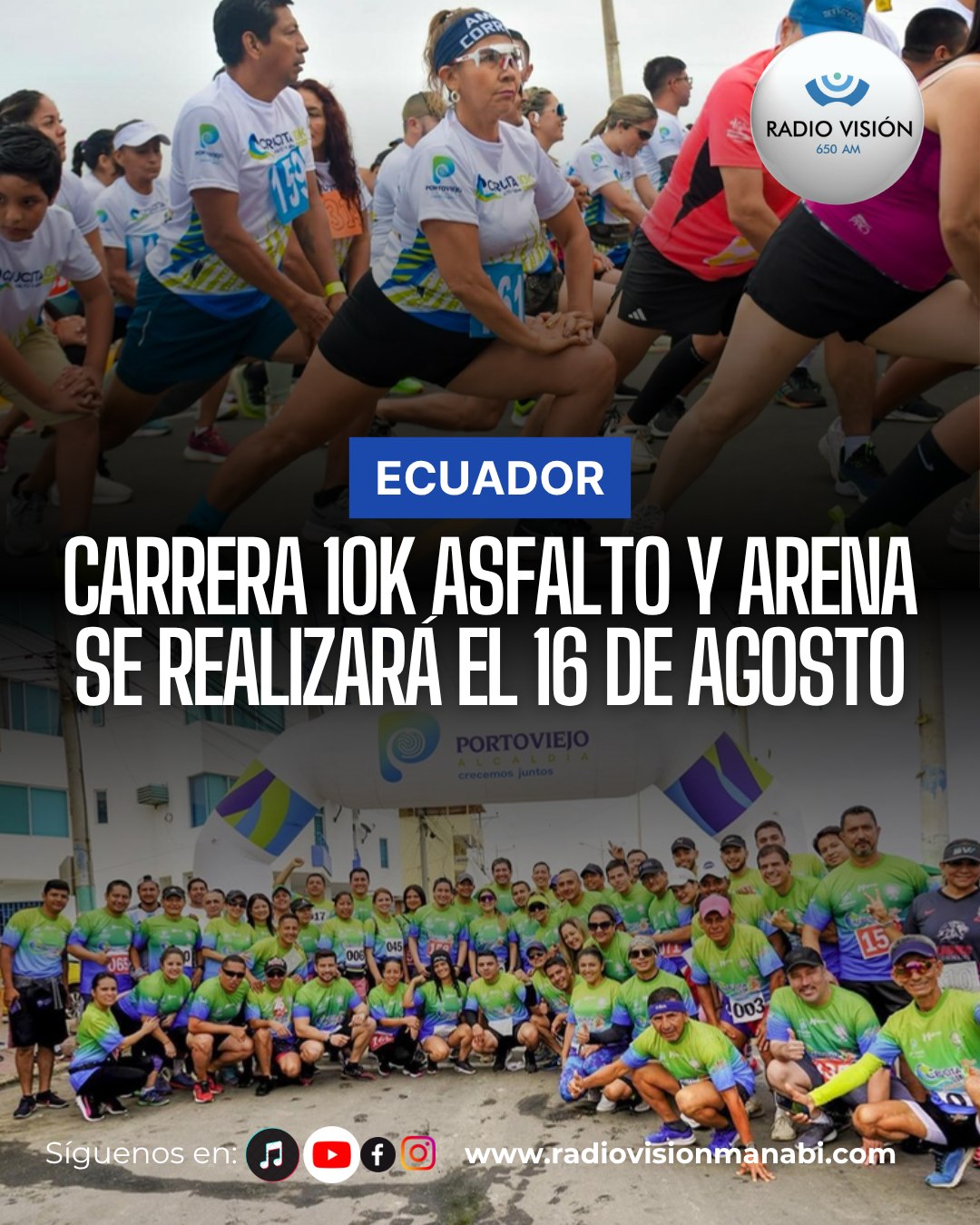 Crucita 10K Asfalto y Arena 2026
