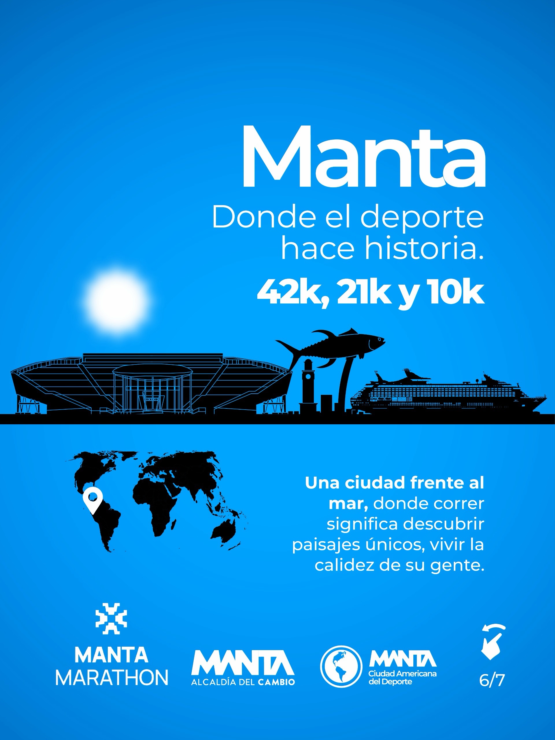 Manta Marathon Farmacias Santa Martha 2026