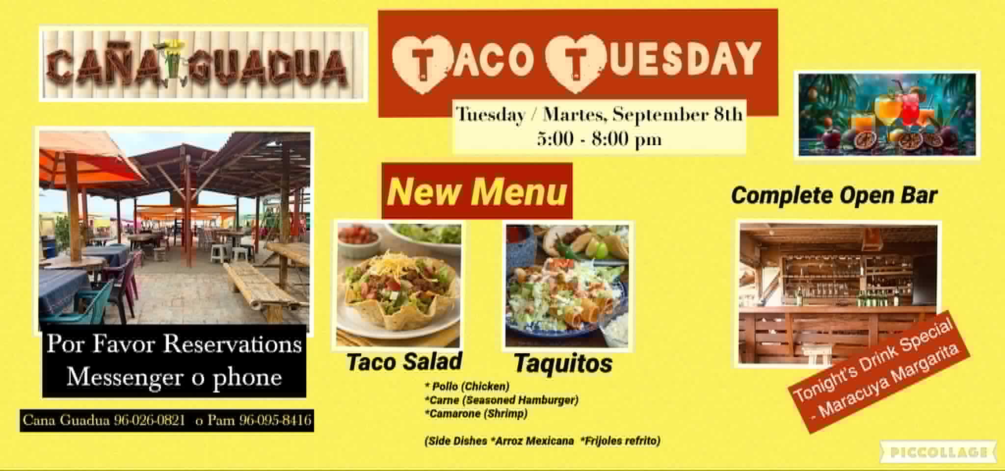 Taco Tuesday at Caña Guadua