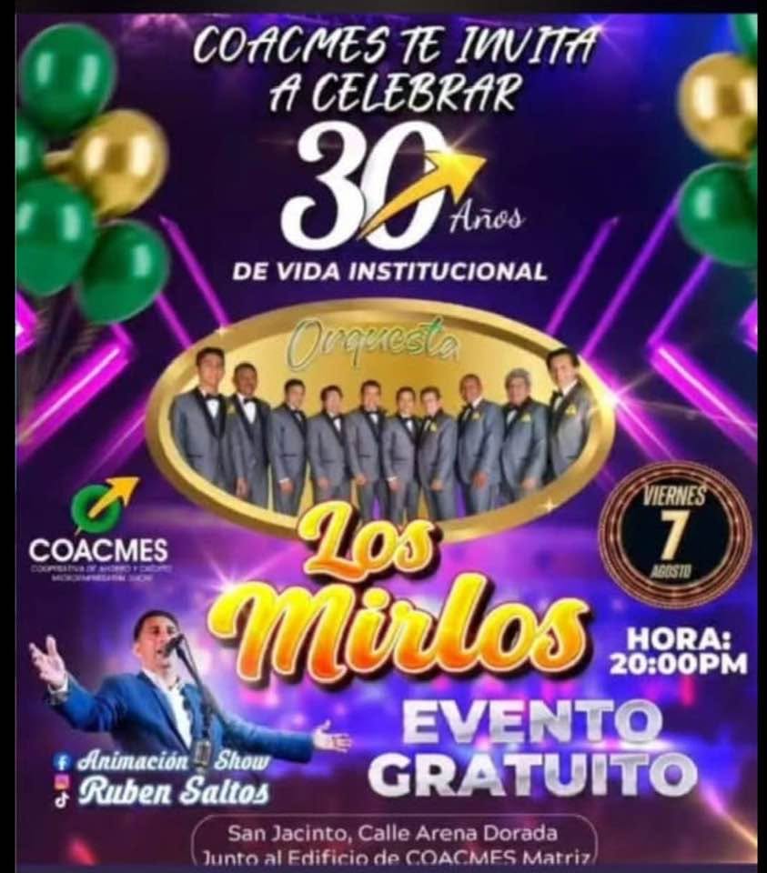 COACMES 30th Anniversary Celebration with Los Mirlos