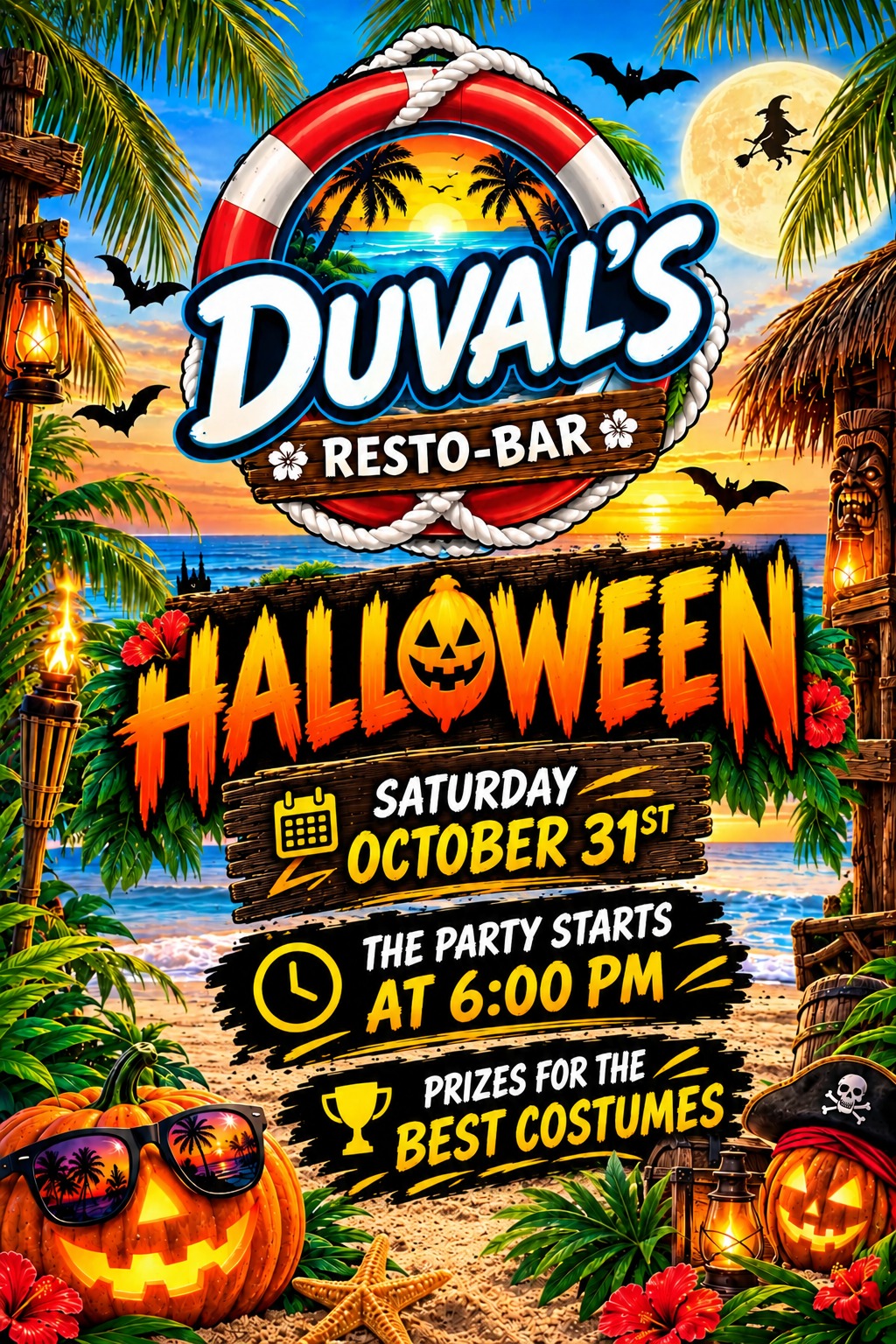 Halloween en Duvall’s Resto-Bar