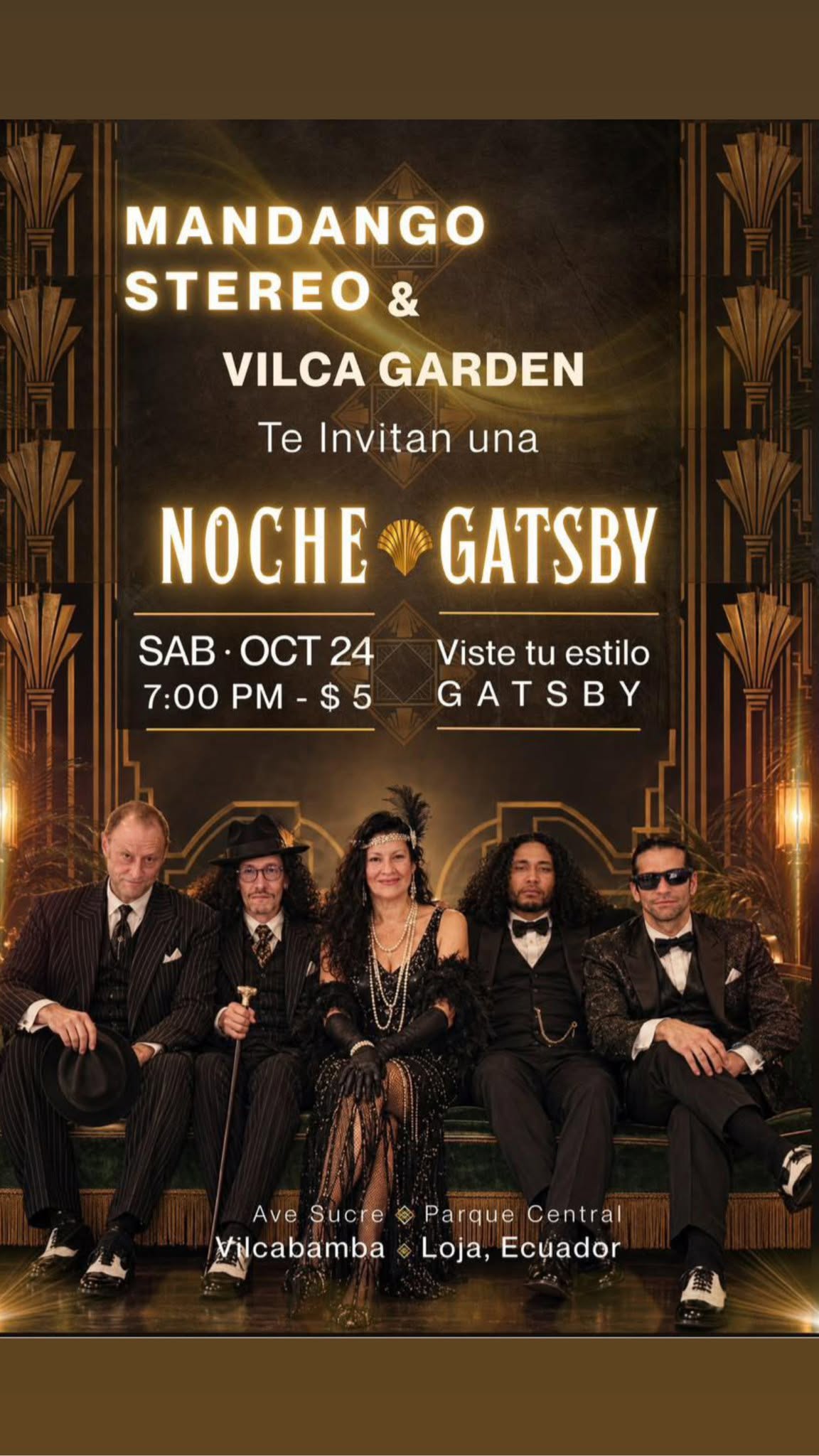 Gatsby Night — Mandango Stereo at Vilca Garden