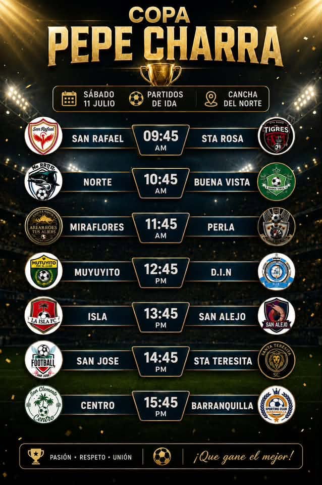 Copa Pepe Charra: Norte vs Buena Vista