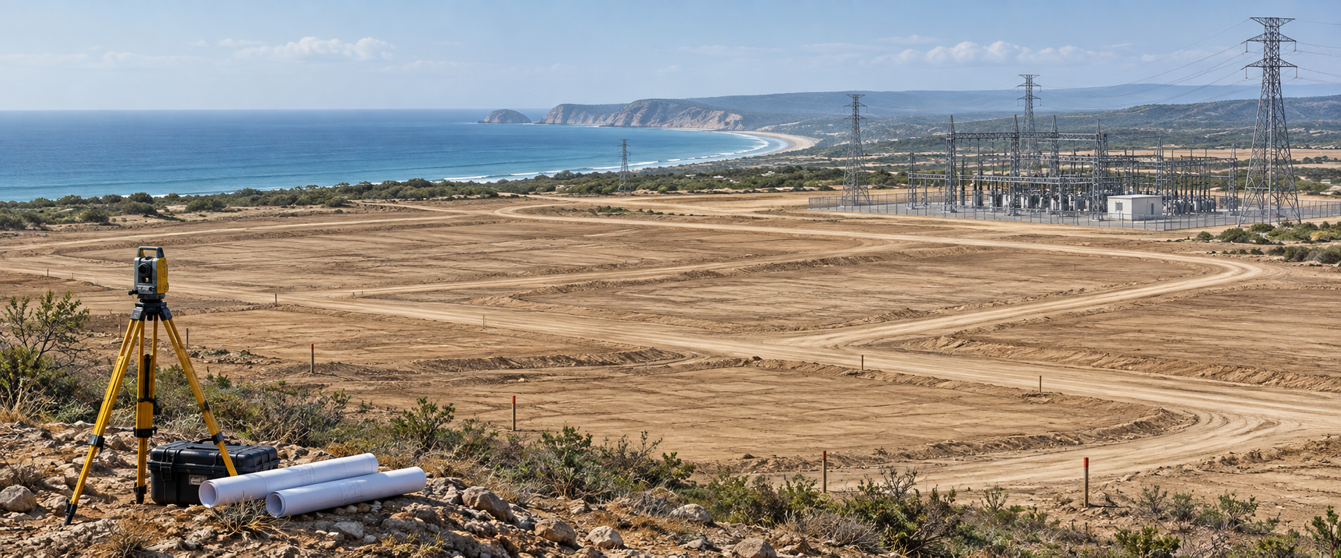 El Aromo project site near Manta, still awaiting a verified construction start